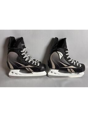 Reebok Youth Ice Hockey Skates Size 2 Black White